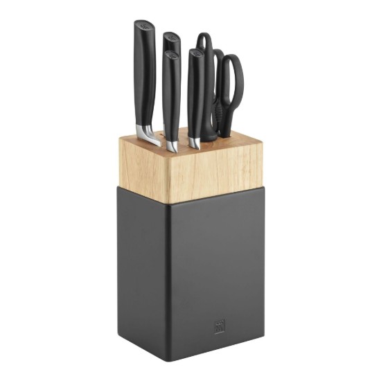 7 darabos késkészlet, rozsdamentes acél, "All Star", fekete - Zwilling