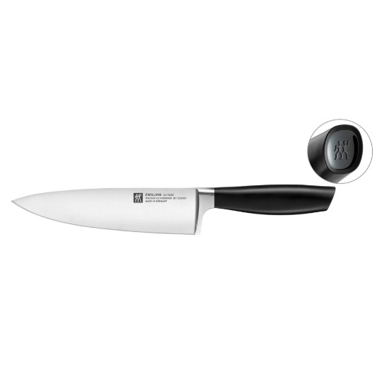 7 darabos késkészlet, rozsdamentes acél, "All Star", fekete - Zwilling