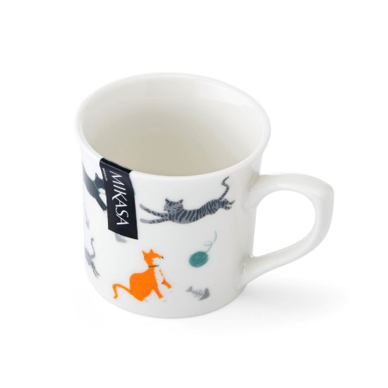 Porcelán bögre, 250 ml, Macska - Mikasa