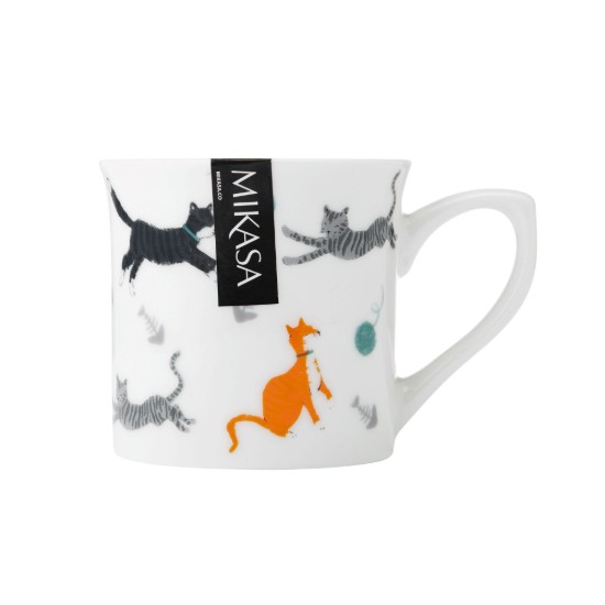 Porcelán bögre, 250 ml, Macska - Mikasa