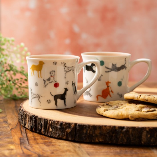 Porcelán bögre, 250 ml, Macska - Mikasa