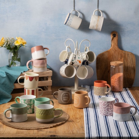 Porcelán bögre, 250 ml, Macska - Mikasa