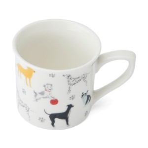 Porcelán bögre, 250 ml, Kutya - Mikasa