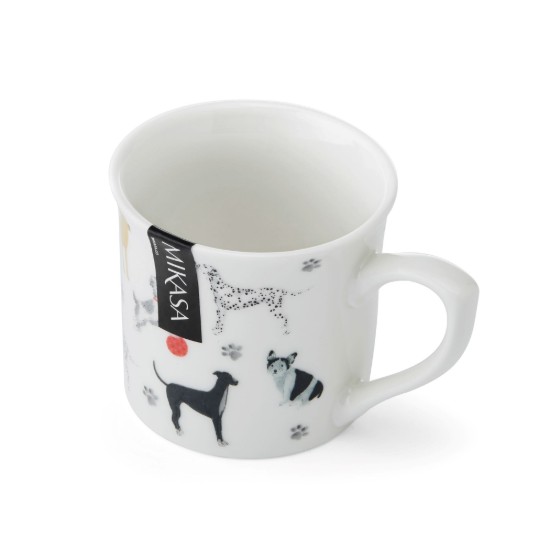 Porcelán bögre, 250 ml, Kutya - Mikasa