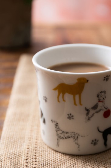Porcelán bögre, 250 ml, Kutya - Mikasa