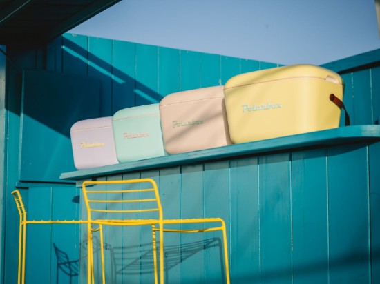Hűtőláda, 20L, "Classic",  Yellow - Cyan - Polarbox
