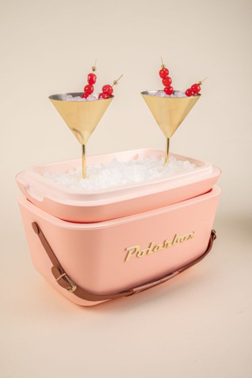 Hűtődoboz, 20 literes, , "Gold", Coral - Gold - Polarbox