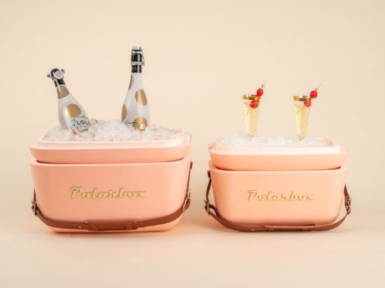 Hűtődoboz, 20 literes, , "Gold", Coral - Gold - Polarbox