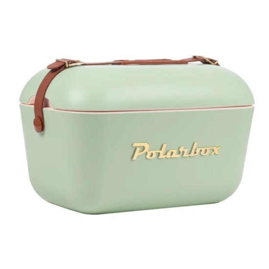 Hűtődoboz, 20L, "Gold", Olive Green - Gold - Polarbox