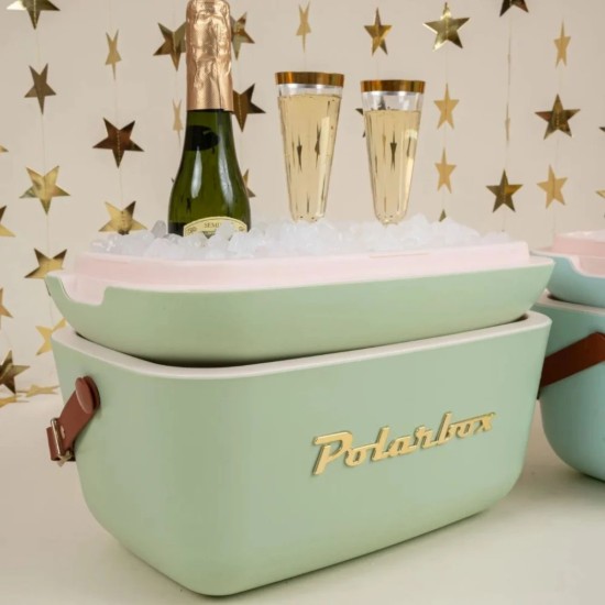 Hűtődoboz, 20L, "Gold", Olive Green - Gold - Polarbox