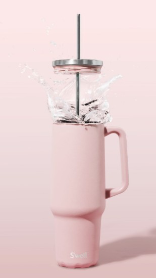 Hőszigetelt pohár, rozsdamentes acél, 1,1 L, Himalayan Salt - S'well