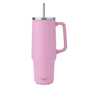 Hőszigetelt pohár, rozsdamentes acél, 1,1 L, Hydrangea Pink - S'well