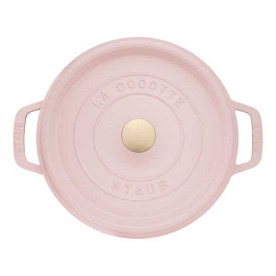 Cocotte főzőedény, öntöttvas, 24cm/3.7L, Sorbet Rose - Staub