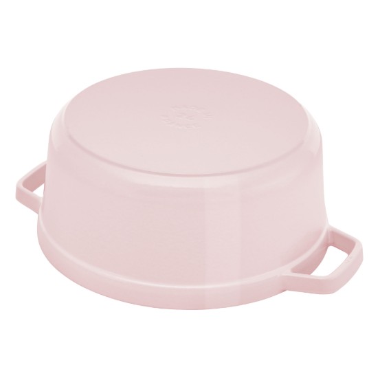 Cocotte főzőedény, öntöttvas, 24cm/3.7L, Sorbet Rose - Staub