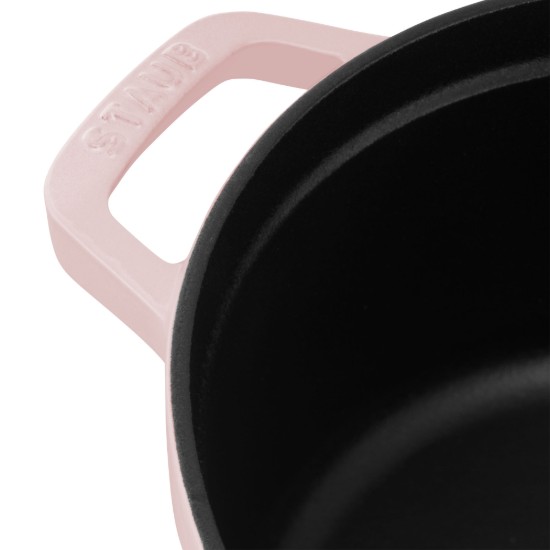 Cocotte főzőedény, öntöttvas, 24cm/3.7L, Sorbet Rose - Staub