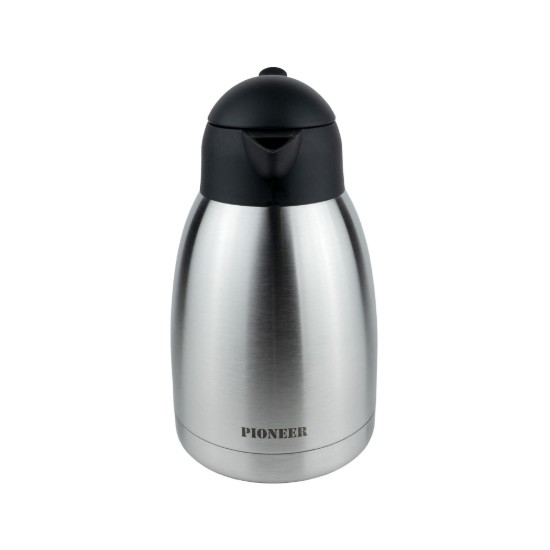 Hőszigetelő kancsó, rozsdamentes acél, 1,5L, "Pioneer", szatén - Grunwerg