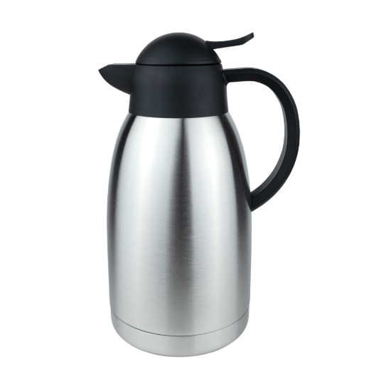 Hőszigetelő kancsó, rozsdamentes acél, 2L, "Pioneer", szatén - Grunwerg