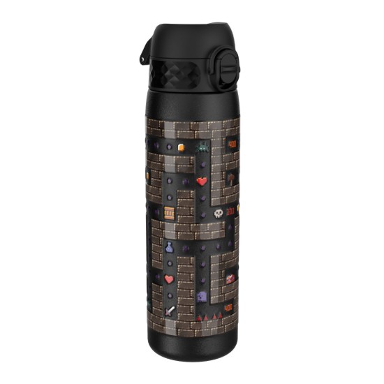 Slim vizes palack, rozsdamentes acél, 500ml, Gamer - Ion8