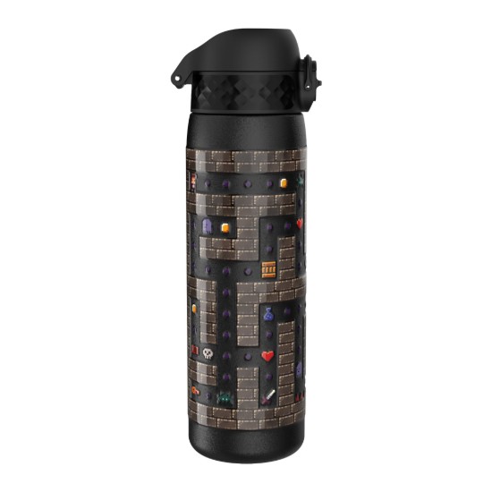 Slim vizes palack, rozsdamentes acél, 500ml, Gamer - Ion8