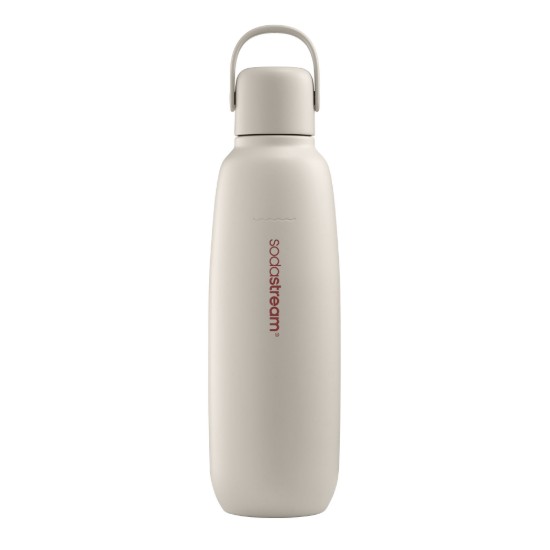 "Fizz&Go Cool" termosz, rozsdamentes acél, 0,9L, homokszínű - SodaStream