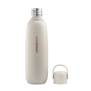 "Fizz&Go Cool" termosz, rozsdamentes acél, 0,9L, homokszínű - SodaStream