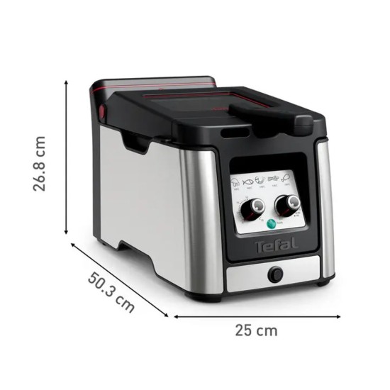 "Clear Duo" fritőz, 3,5L, 2000W - Tefal
