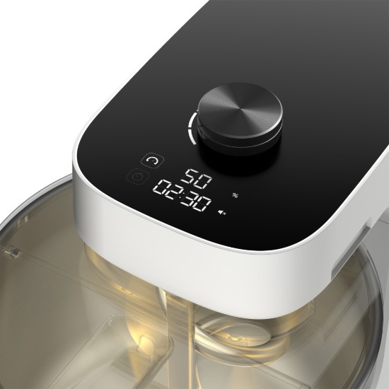 Spirálkeverő tálkal, 7 literes, Polar White - Ooni