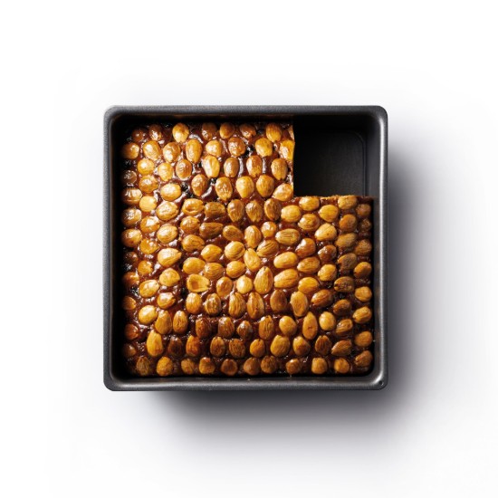 MasterClass - Szögletes mélytepsi 30 x 30 cm, acél