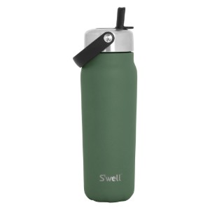 Termosz italos flakon, rozsdamentes acél, 700 ml, "Explorer Flip Straw", Jasper - S'well