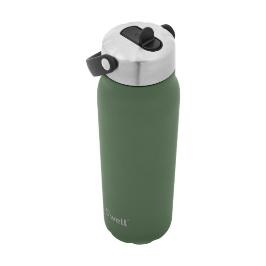 Termosz italos flakon, rozsdamentes acél, 700 ml, "Explorer Flip Straw", Jasper - S'well