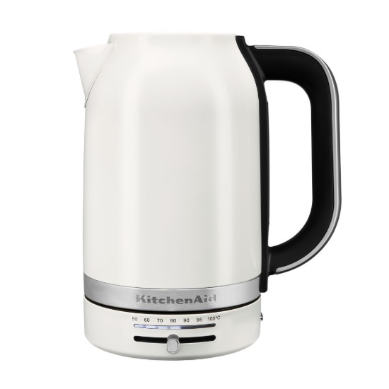 Változtatható hőmérsékletű elektromos vízforraló, 1,7 L, Porcelain White - KitchenAid