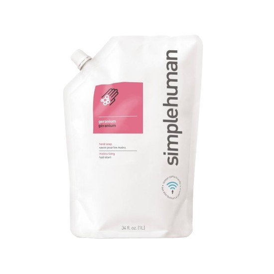 simplehuman folyékony szappan "Geranium" 1l