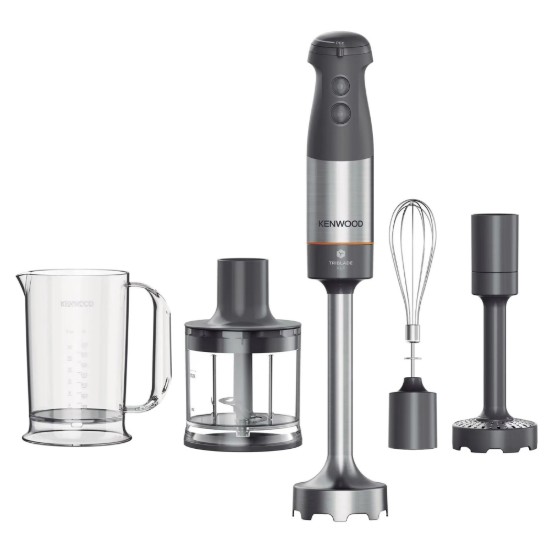 Triblade XL botmixer, 5 tartozék, szürke - Kenwood