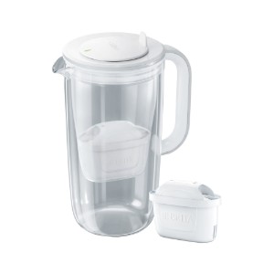 BRITA - ONE űveg vízszűrő kancsó  + 1db PP Maxtra Pro szűrő patron, 2,5L (világoskék)