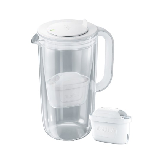 BRITA - ONE űveg vízszűrő kancsó  + 1db PP Maxtra Pro szűrő patron, 2,5L (világoskék)