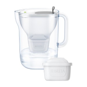 BRITA - Style vízszűrő kancsó  + 1db PP Maxtra Pro szűrő patron, 3,6 L (szürke)