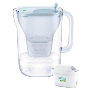 BRITA - Style Eco vízszűrő kancsó,  2.4 L + 1 db Maxtra PRO szűrő patron (púderkék)