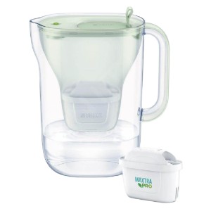 BRITA - Style Eco vízszűrő kancsó,  2.4 L + 1 db Maxtra PRO szűrő patron (púderzöld)