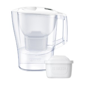 BRITA - Aluna vízszűrő kancsó  + 1db PP Maxtra Pro szűrő patron, 2,4 L (fehér)
