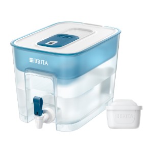 BRITA - Flow vízszűrő tartály  + 1db PP Maxtra Pro szűrő patron, 8,2 L (kék)