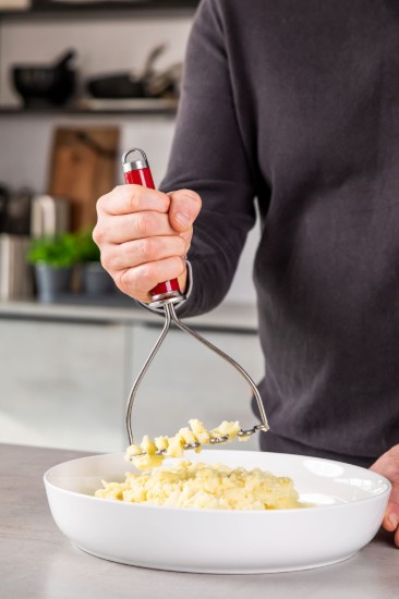 KitchenAid - Empire Red - 26 cm -es rozsdamentes acél burgonyanyomó