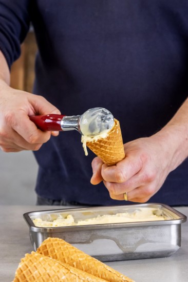 KitchenAid  - Fagylaltadagoló kanál, rozsdamentes acél, Empire Red