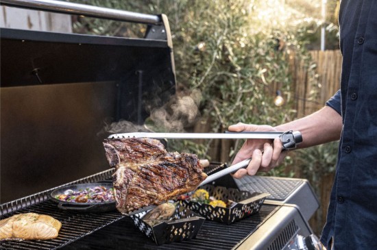 Grillcsipesz, rozsdamentes acél, 40 cm, "BBQ+" - Zwilling