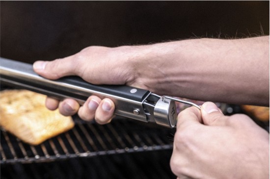 Grillcsipesz, rozsdamentes acél, 40 cm, "BBQ+" - Zwilling