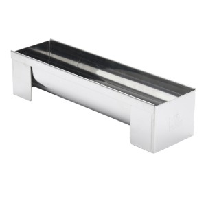 Félkör alakú "Yule" forma, rozsdamentes acél, 30 x 6,5 cm - de Buyer