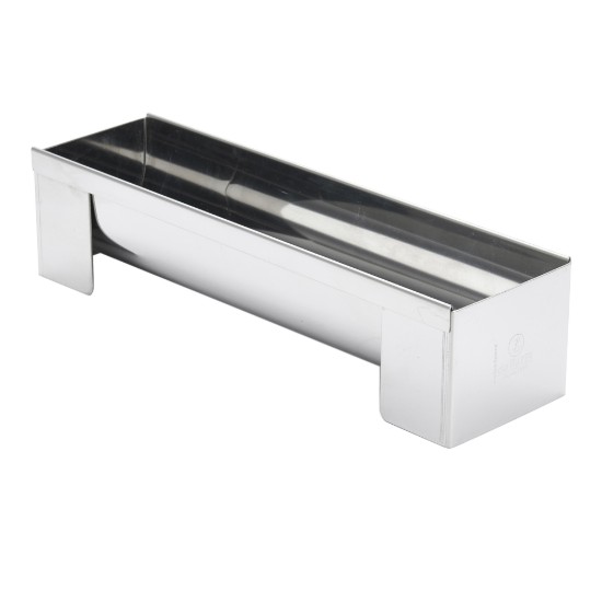 Félkör alakú "Yule" forma, rozsdamentes acél, 30 x 6,5 cm - de Buyer