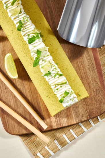 Félkör alakú "Yule" forma, rozsdamentes acél, 30 x 6,5 cm - de Buyer