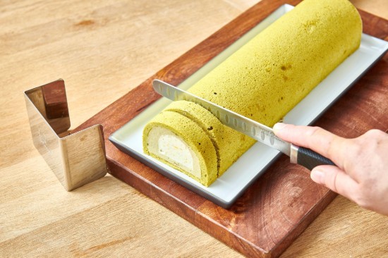 Félkör alakú "Yule" forma, rozsdamentes acél, 30 x 6,5 cm - de Buyer