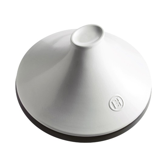 Kerámia tajine, 33,5 cm / 4 L, "Delight", White&Slate - Emile Henry