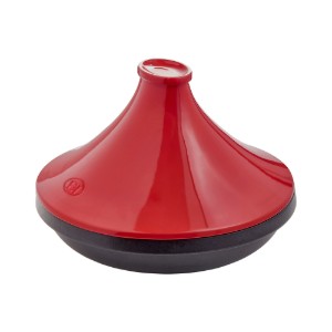 Kerámia tajine, 33,5 cm / 4 L, "Delight", Burgundy - Emile Henry